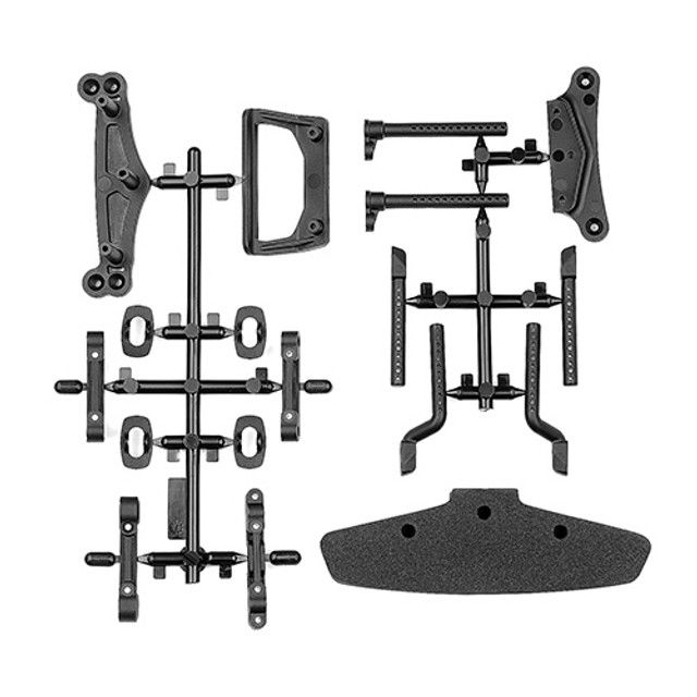 Team Associated DC10 Arm Mounts, Body Mounts, and Bumper Mounts - Click Image to Close