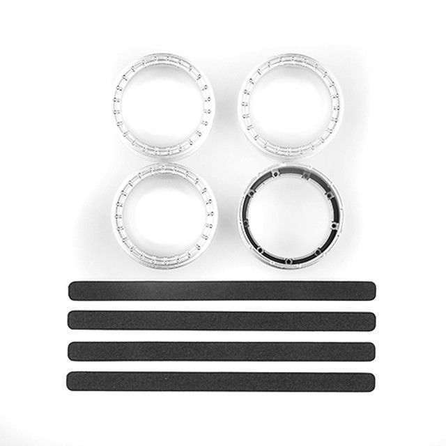 Team Associated FT Adjustable Wheel Rim, White