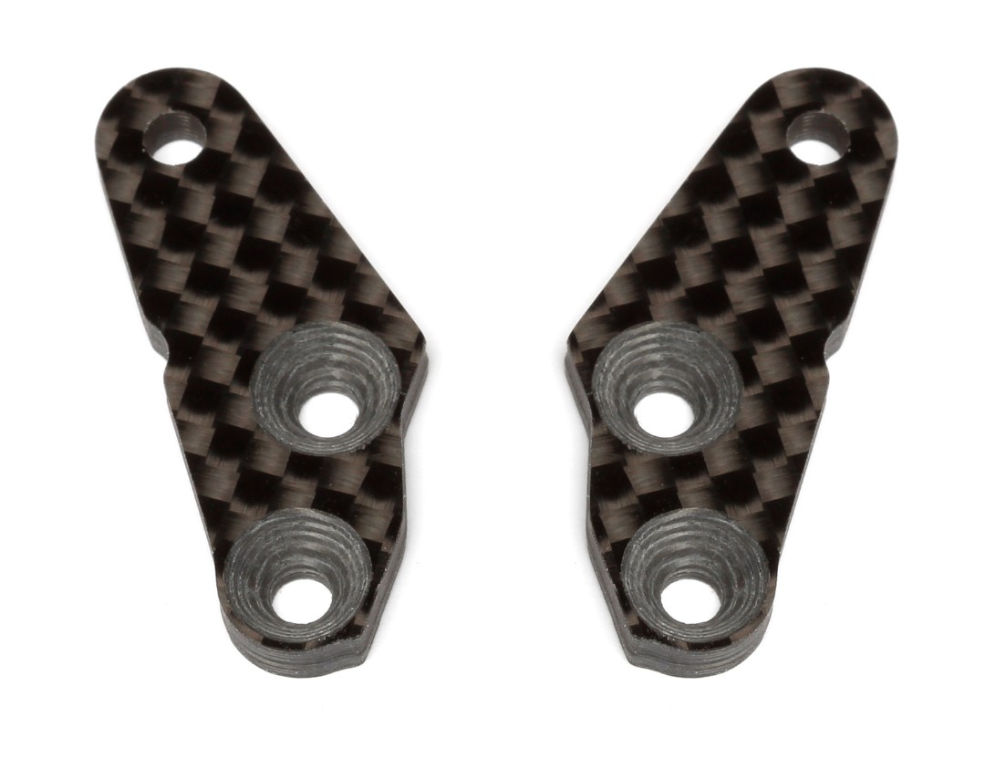 Team Associated Factory Team RC8B3 +2° Carbon Fiber Steering Block Arm (2)