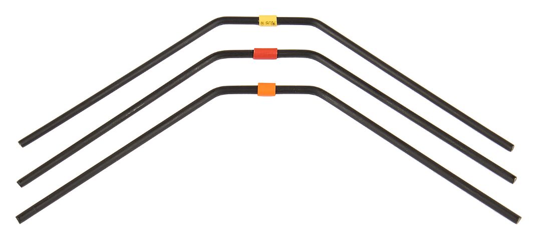 Team Associated RC8B3 Factory Team Rear Anti-roll Bars, 2.8-3.0mm