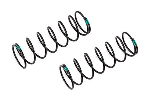 Team Associated 16mm Front Springs, green 4.85 lb/in, L68