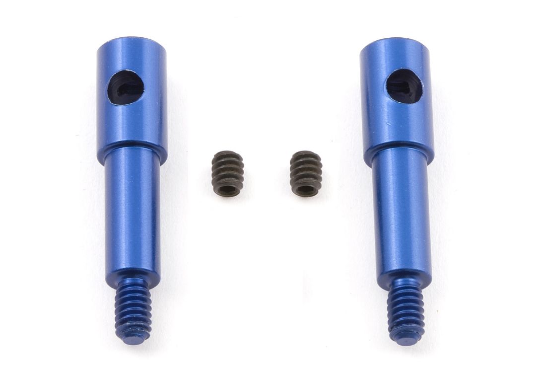 Team Associated Factory Team Blue Aluminum Inline Front Axles