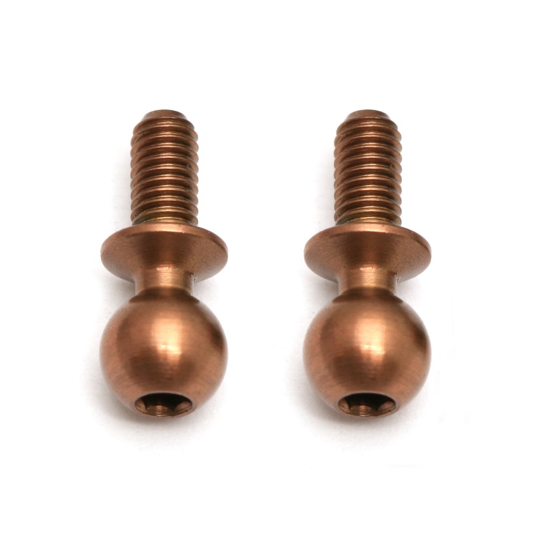 Team Associated Factory Team TiN Heavy-duty Ballstuds, 6 mm