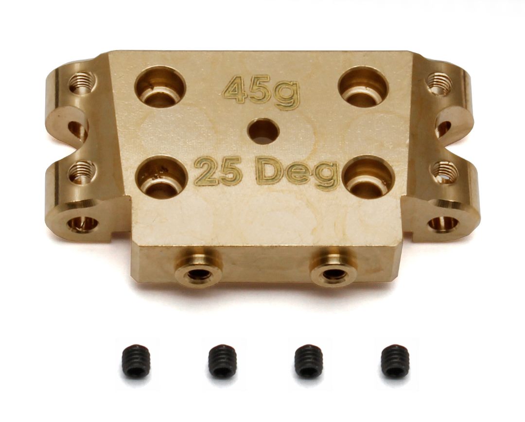 Team Associated Brass Bulkhead, 25Â°