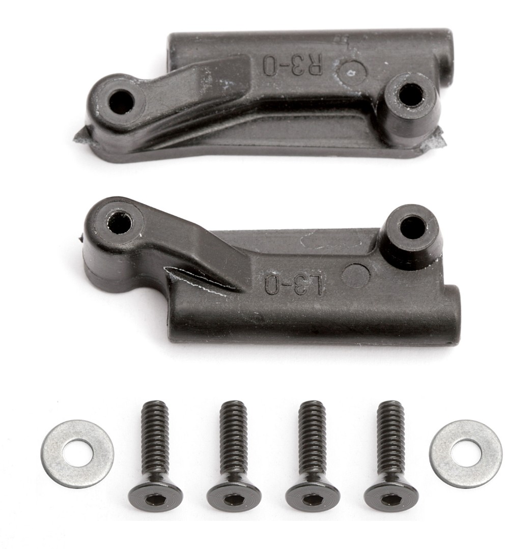 Team Associated Rear Suspension Mount Set (3Â° Toe/0Â° Anti-Squat) (RC10B2/3,T3)