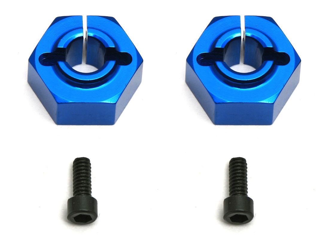 Team Associated 12 mm Aluminum Clamping Wheel Hexes, Buggy Rear