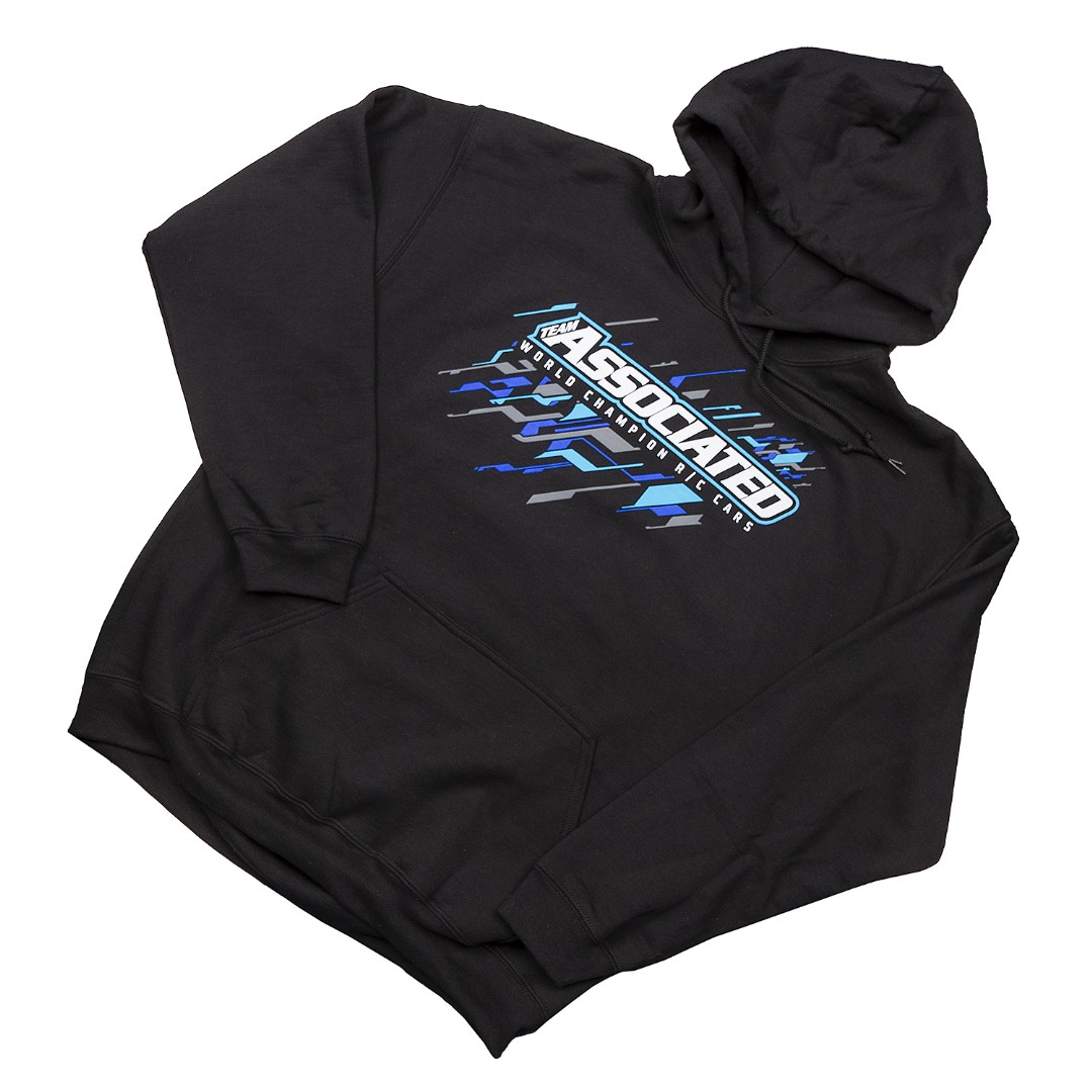 Team Associated 2018 AE Hoodie, black, large