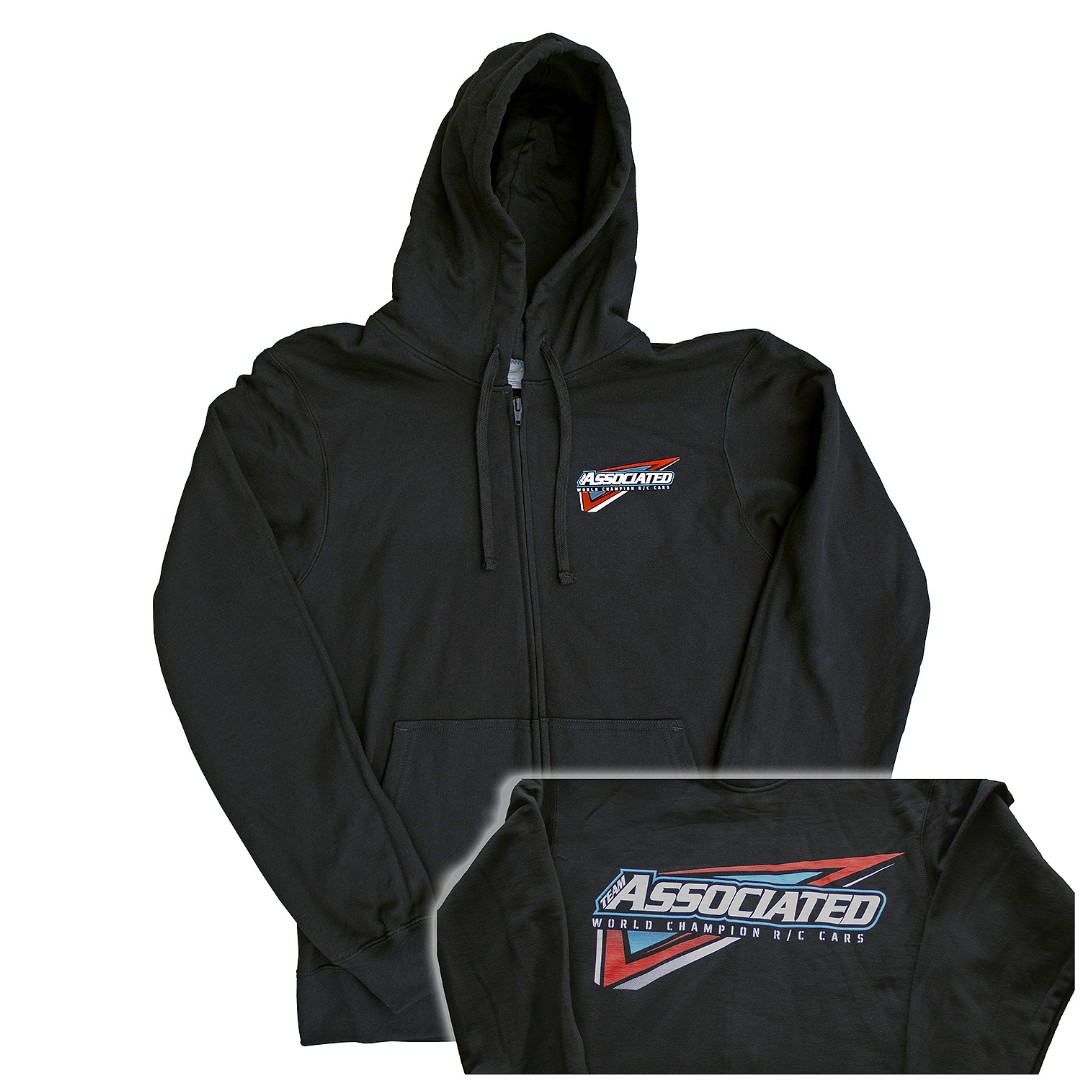 Team Associated Team Associated Tri Zip-Up, black, Large