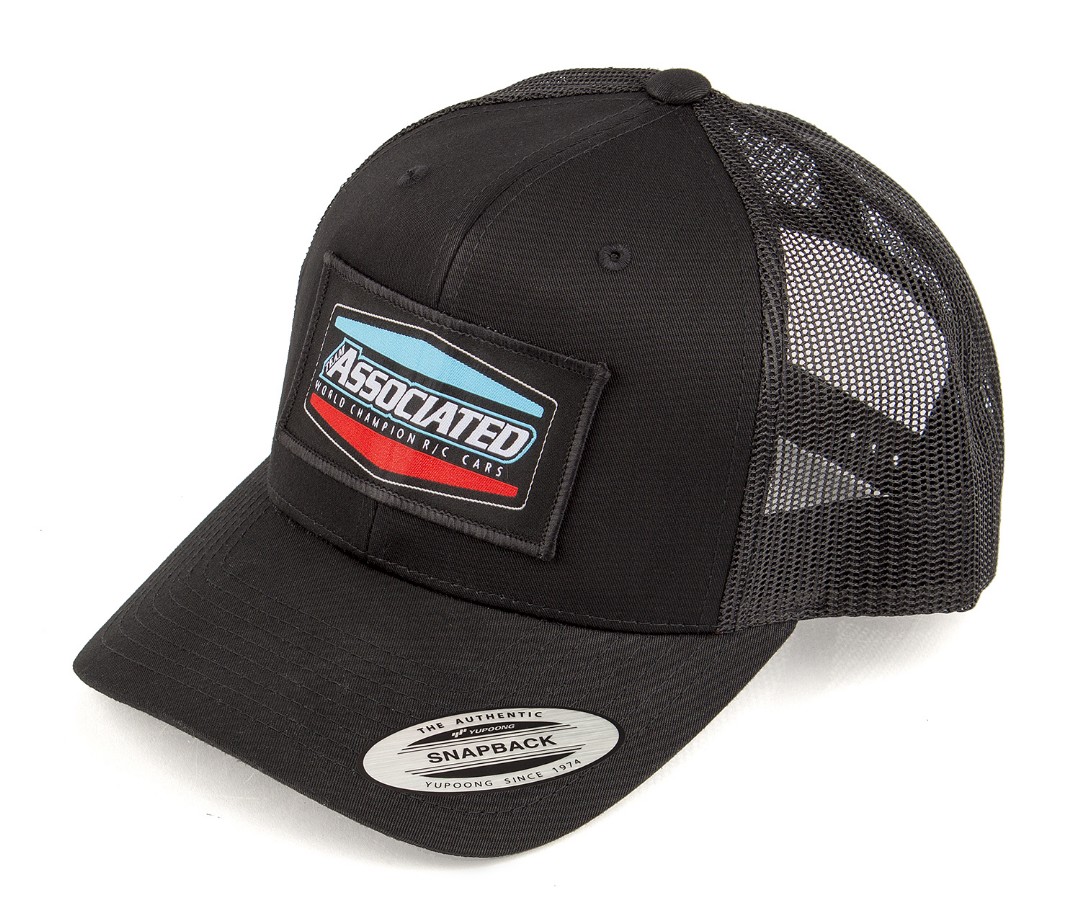 Team Associated Tri Trucker Hat, curved bill