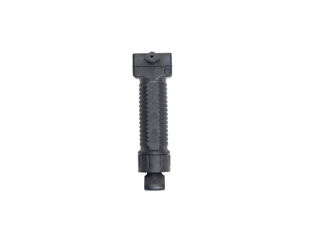 ASG Front Grip w/ Bipod, Fiber, Black