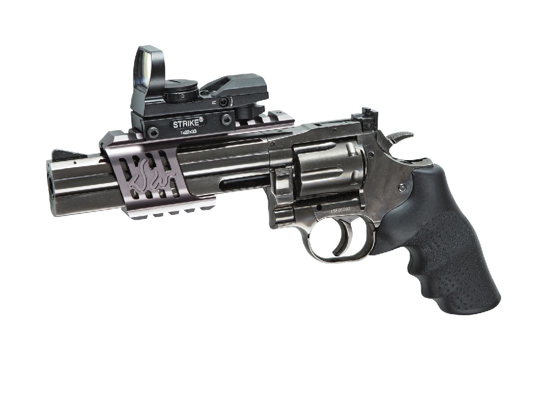 ASG Dan Wesson 715 CO2 Handgun - Steel grey