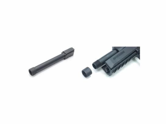 ASG Threaded metal outer barrel, for CZ P-09