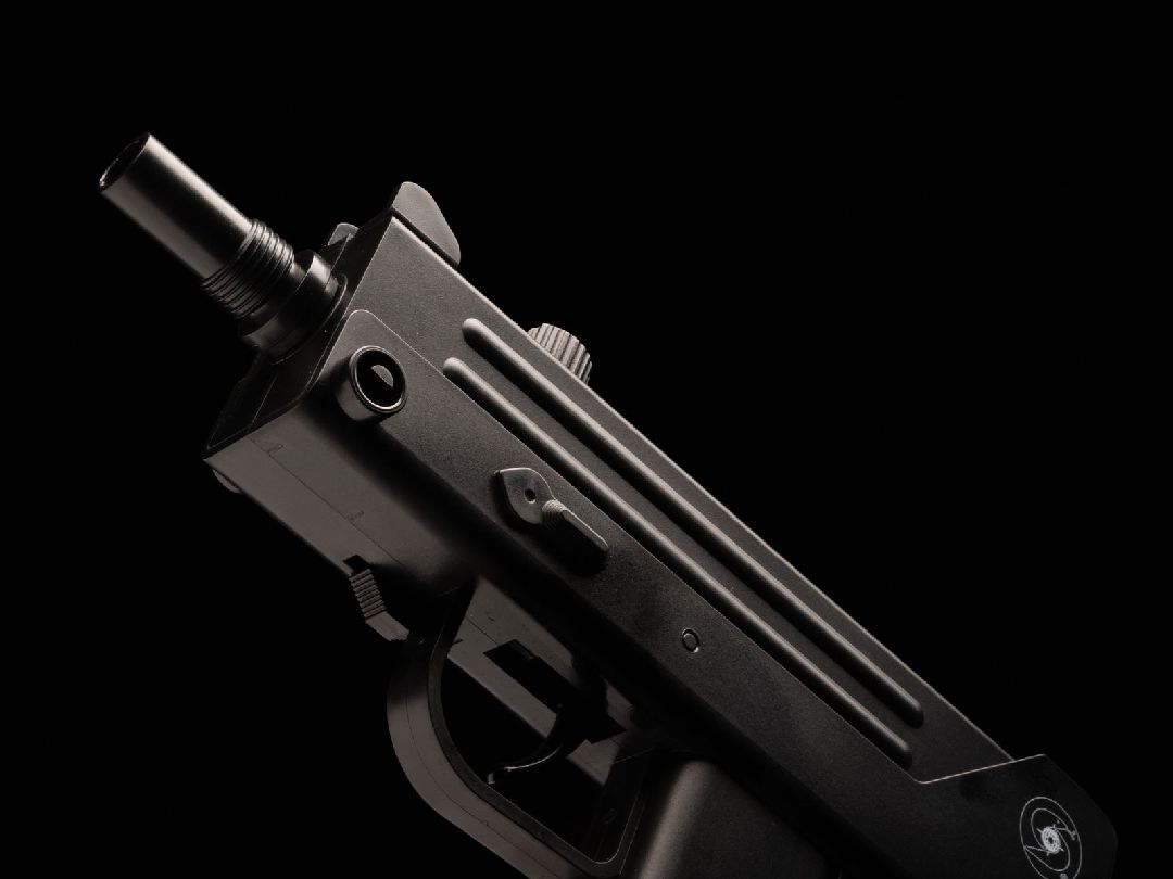 ASG Ingram M11 CO2 Handgun - Black - Click Image to Close