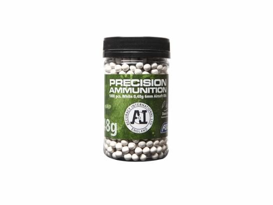 ASG Airsoft BB, 0,48g - 1000 pcs. in bottle, white