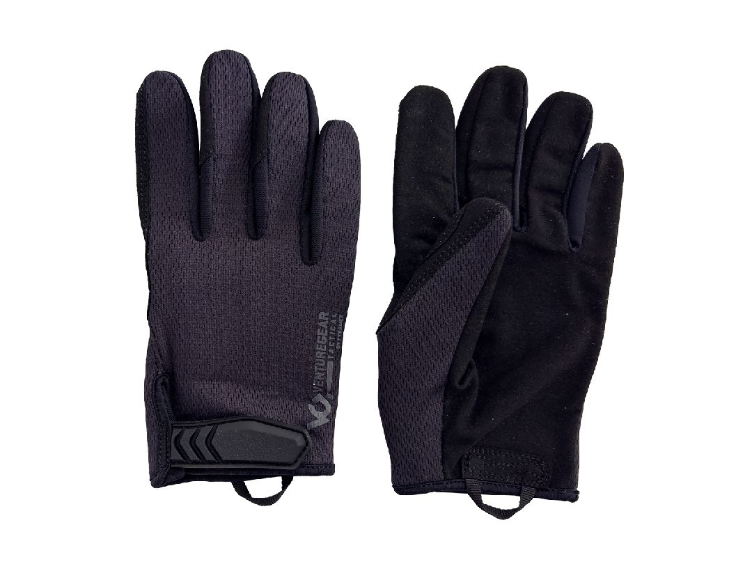 Pyramex Gloves, Venture Gear, Adj. Operator, Size S, Black