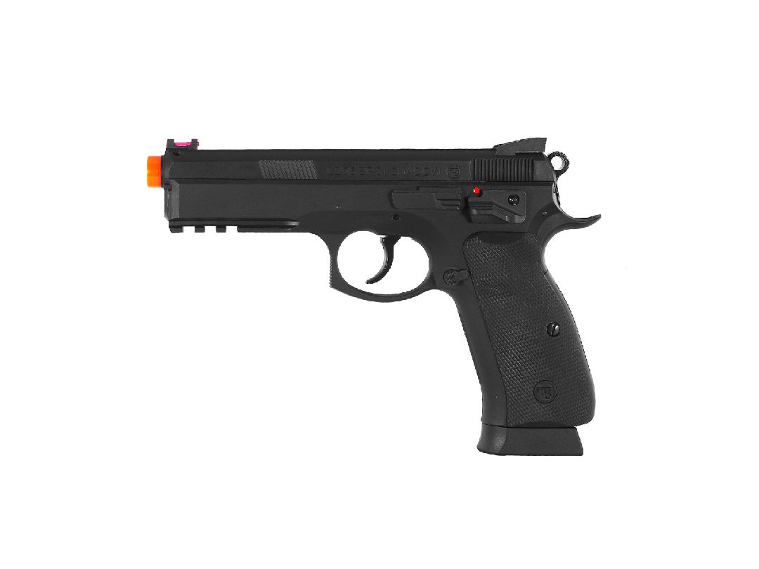 ASG CZ SP-01 Shadow GAS/CO2 Handgun - Black - Click Image to Close