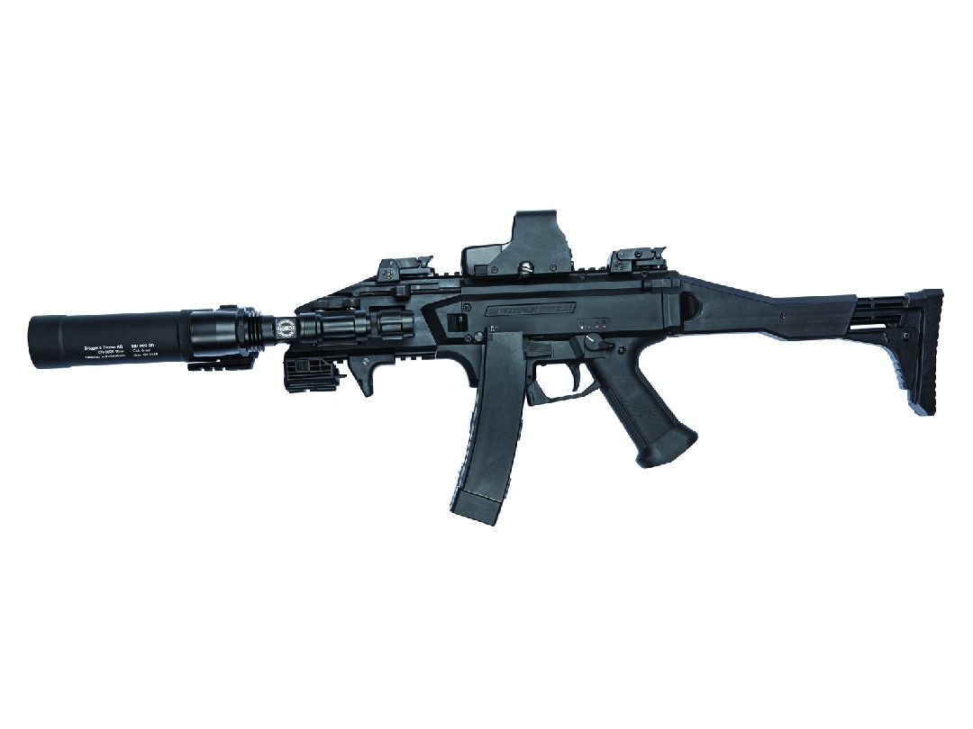 ASG CZ Scorpion EVO 3 AEG Submachine gun - Black - Click Image to Close