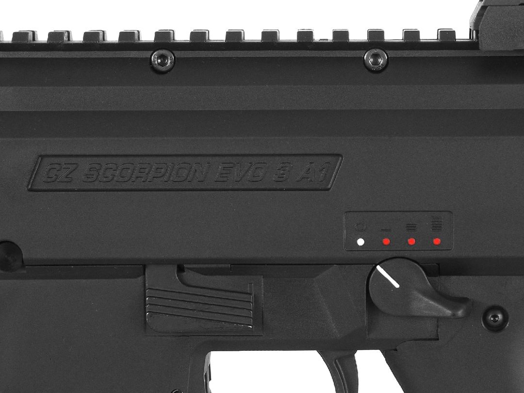ASG CZ Scorpion EVO 3 ATEK AEG Submachine gun - Black - Click Image to Close