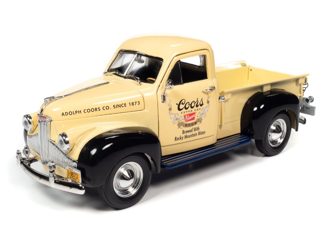 Auto World 1/24 1947 Studebaker Pick-up Truck Coors Pilsner