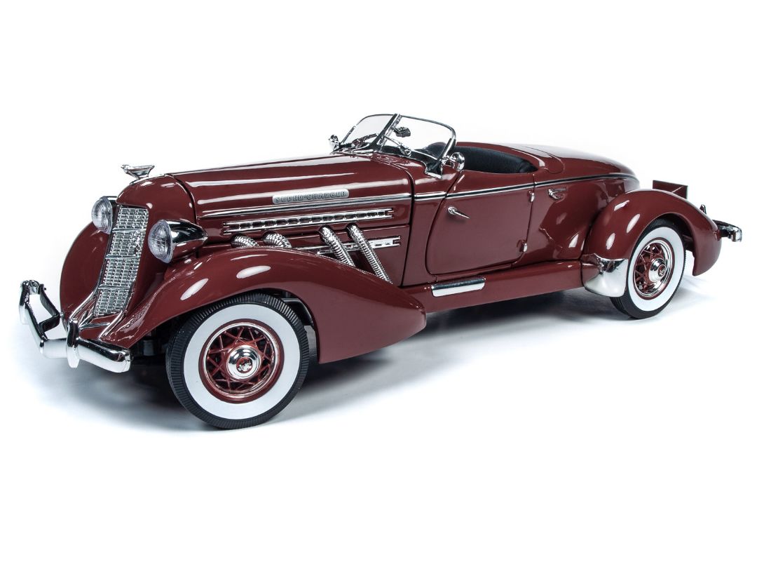 Auto World 1/18 1935 Auburn Speedster - Plum Burgandy