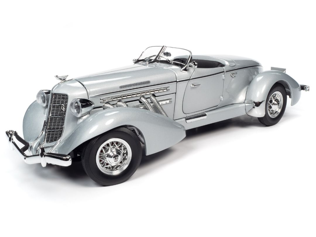 Auto World 1/18 1935 Auburn 851 Speedster - Grayhaze