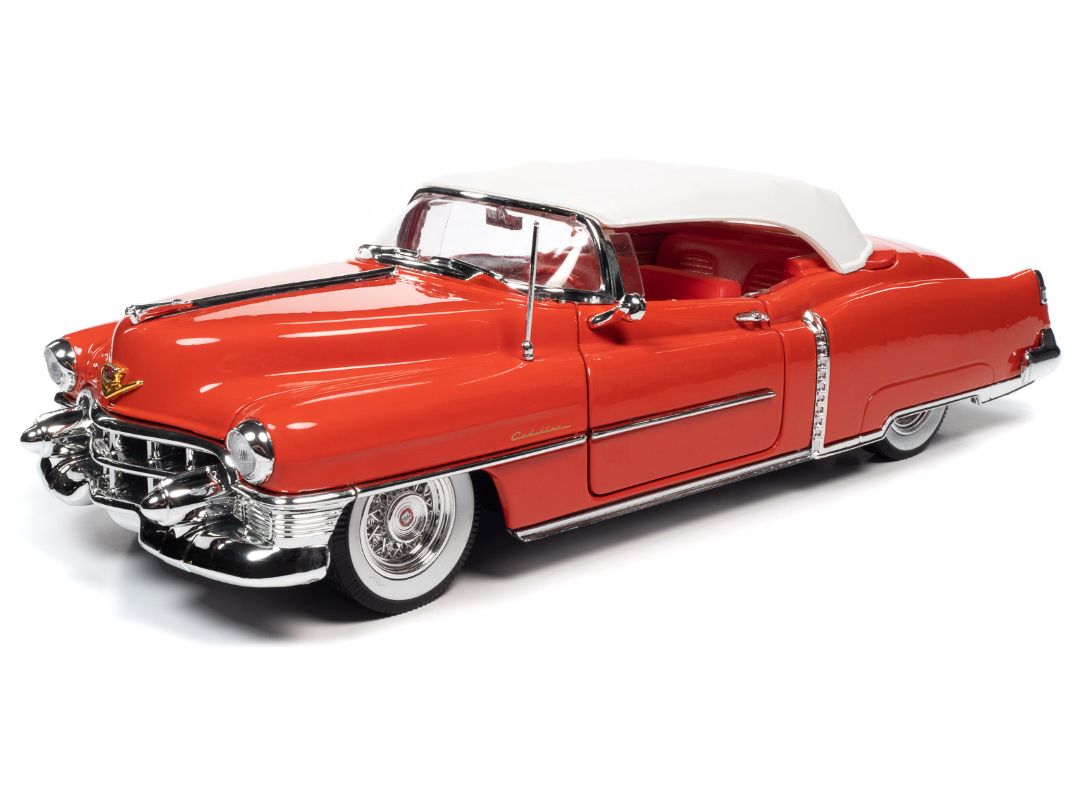 Auto World 1/18 1953 Cadillac Eldorado - Red w/White Top