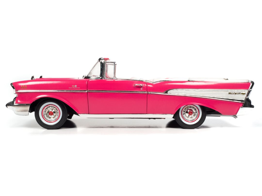 Auto World 1/18 Barbie 1957 Chevy Convertible - Pink