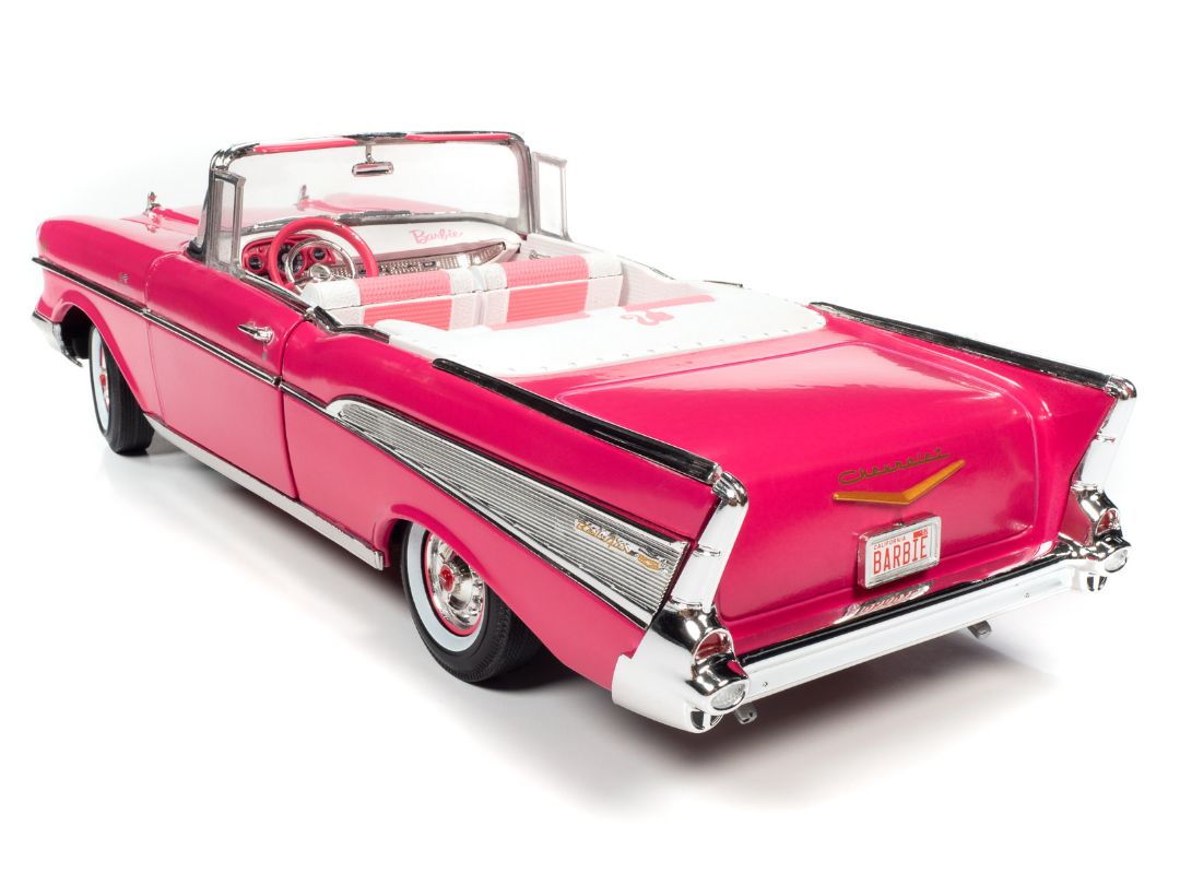 Auto World 1/18 Barbie 1957 Chevy Convertible - Pink