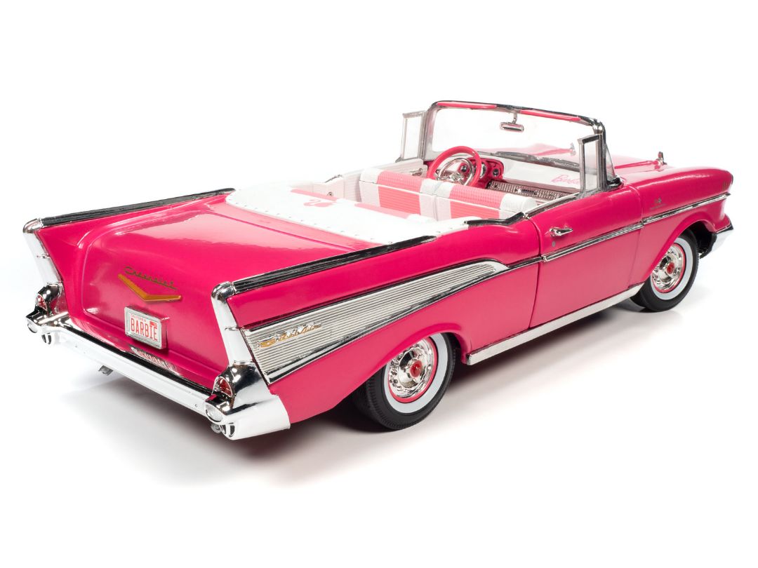 Auto World 1/18 Barbie 1957 Chevy Convertible - Pink