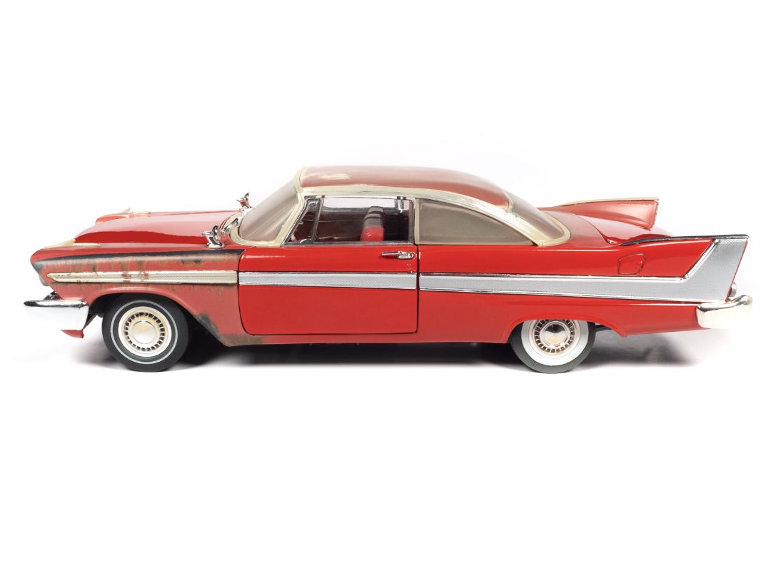 Auto World 1/18 Christine 1958 Plymouth Fury Partially Restored