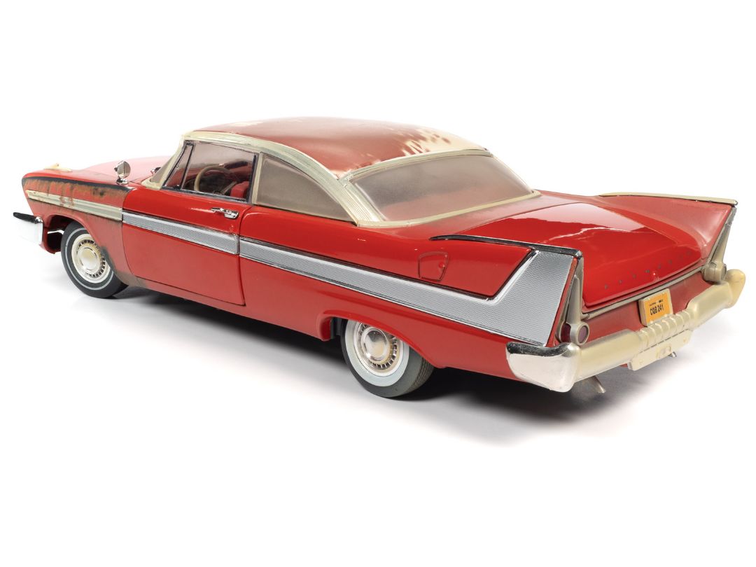 Auto World 1/18 Christine 1958 Plymouth Fury Partially Restored