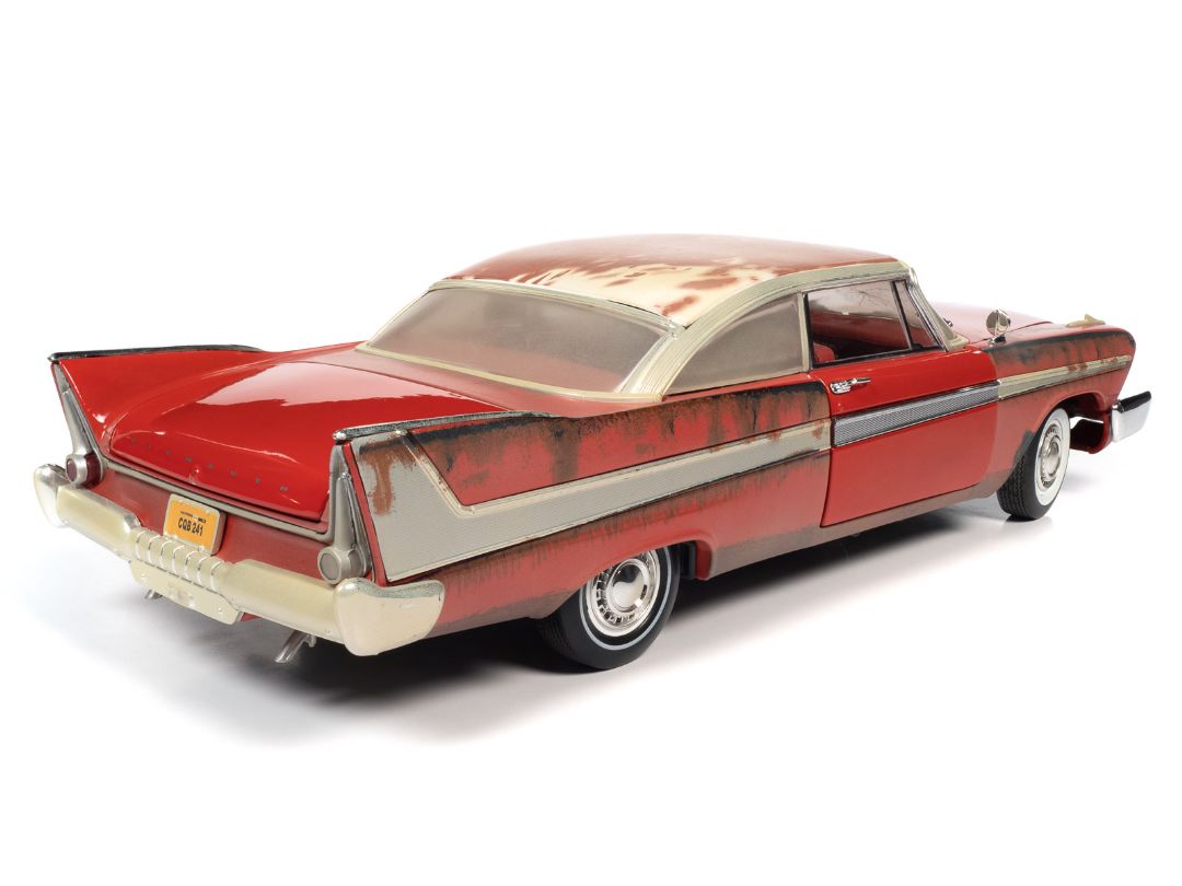 Auto World 1/18 Christine 1958 Plymouth Fury Partially Restored