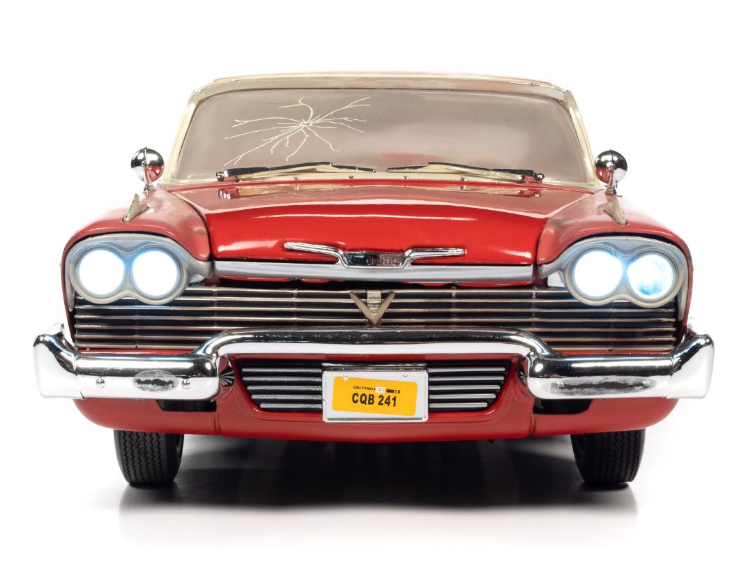 Auto World 1/18 Christine 1958 Plymouth Fury Partially Restored