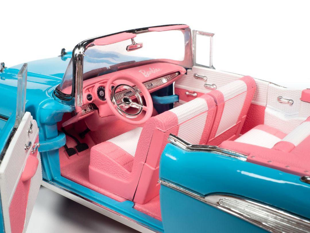 Auto World 1/18 Barbie 1957 Chevy Bel Air - Aqua Blue