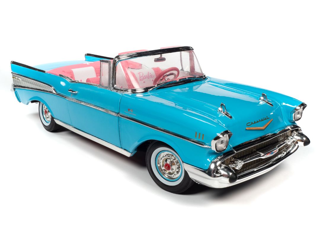 Auto World 1/18 Barbie 1957 Chevy Bel Air - Aqua Blue