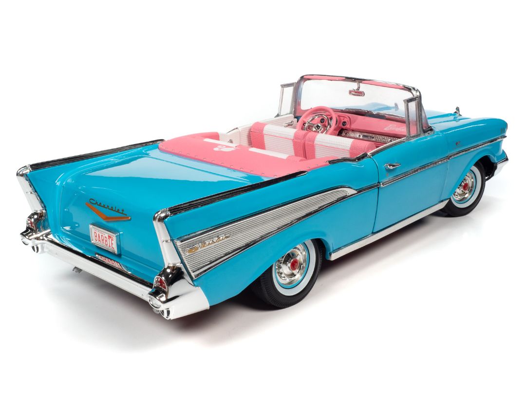 Auto World 1/18 Barbie 1957 Chevy Bel Air - Aqua Blue