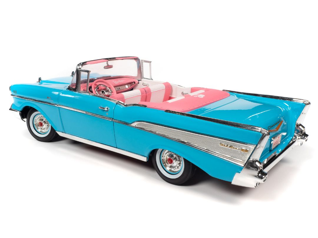 Auto World 1/18 Barbie 1957 Chevy Bel Air - Aqua Blue