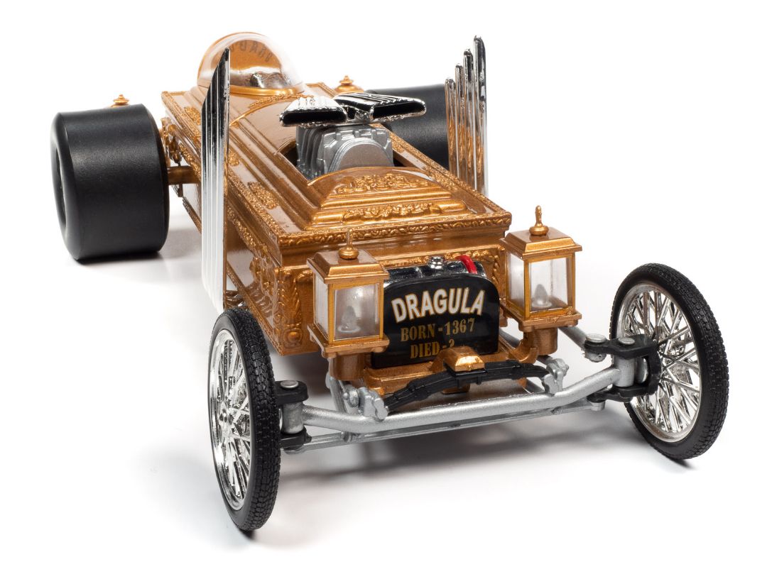 Auto World 1/18 George Barris Dragula - Gold