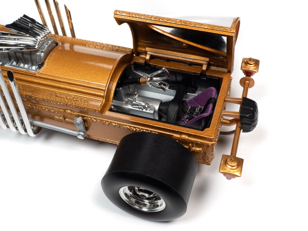 Auto World 1/18 George Barris Dragula - Gold