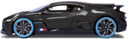 Bburago 1/18 50th Anniv. Bugatti Divo, Carbon Fibre