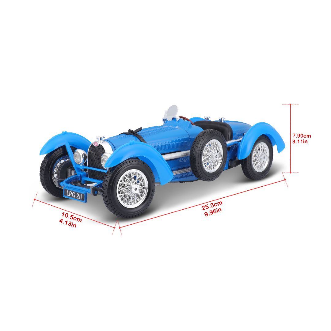 Bburago 1/18 Bugatti Type 59 (Blue)