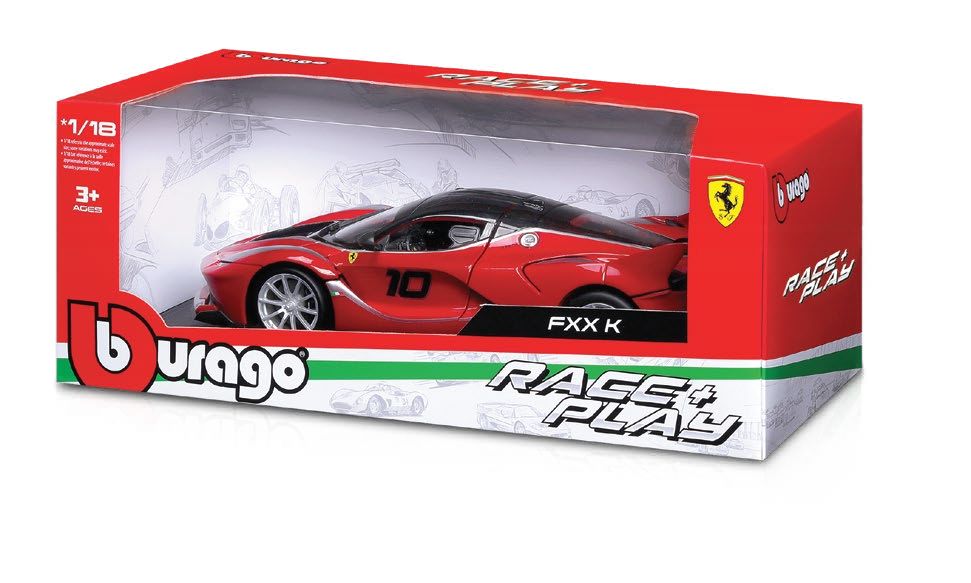 Bburago 1/18 R&P Ferrari SF90 Stradale Assetto Fiorano (Red)