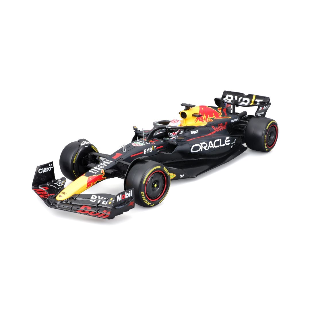 Bburago 1/18 Red Bull RB19 (2023) w/driver (Verstappen #1)