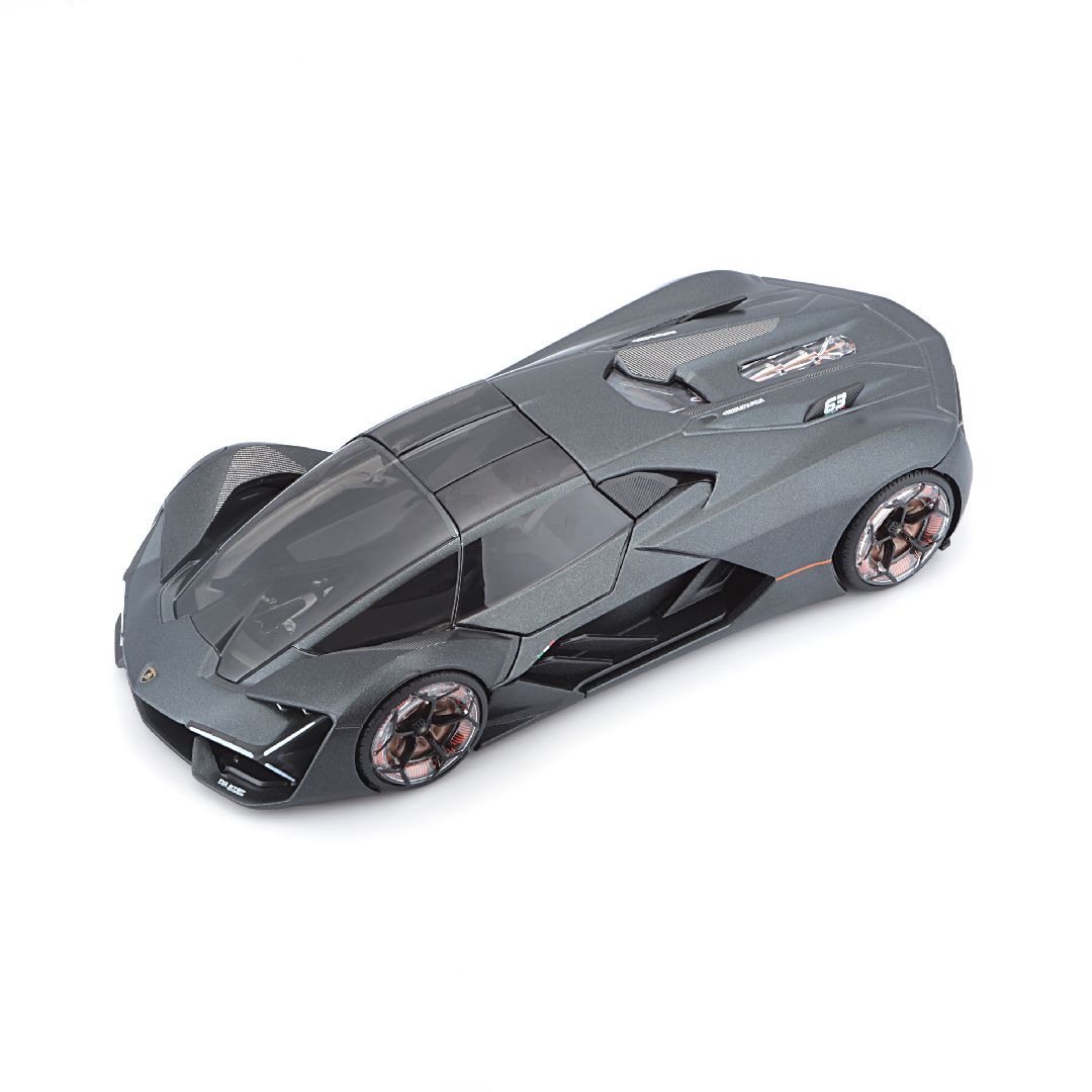 Bburago 1/24 Lamborghini Terzo Millenio (Metallic Grey)