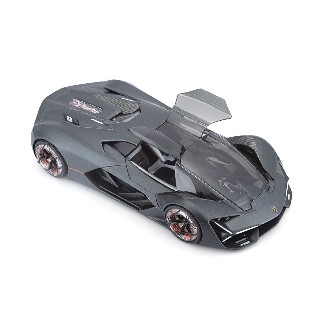 Bburago 1/24 Lamborghini Terzo Millenio (Metallic Grey)