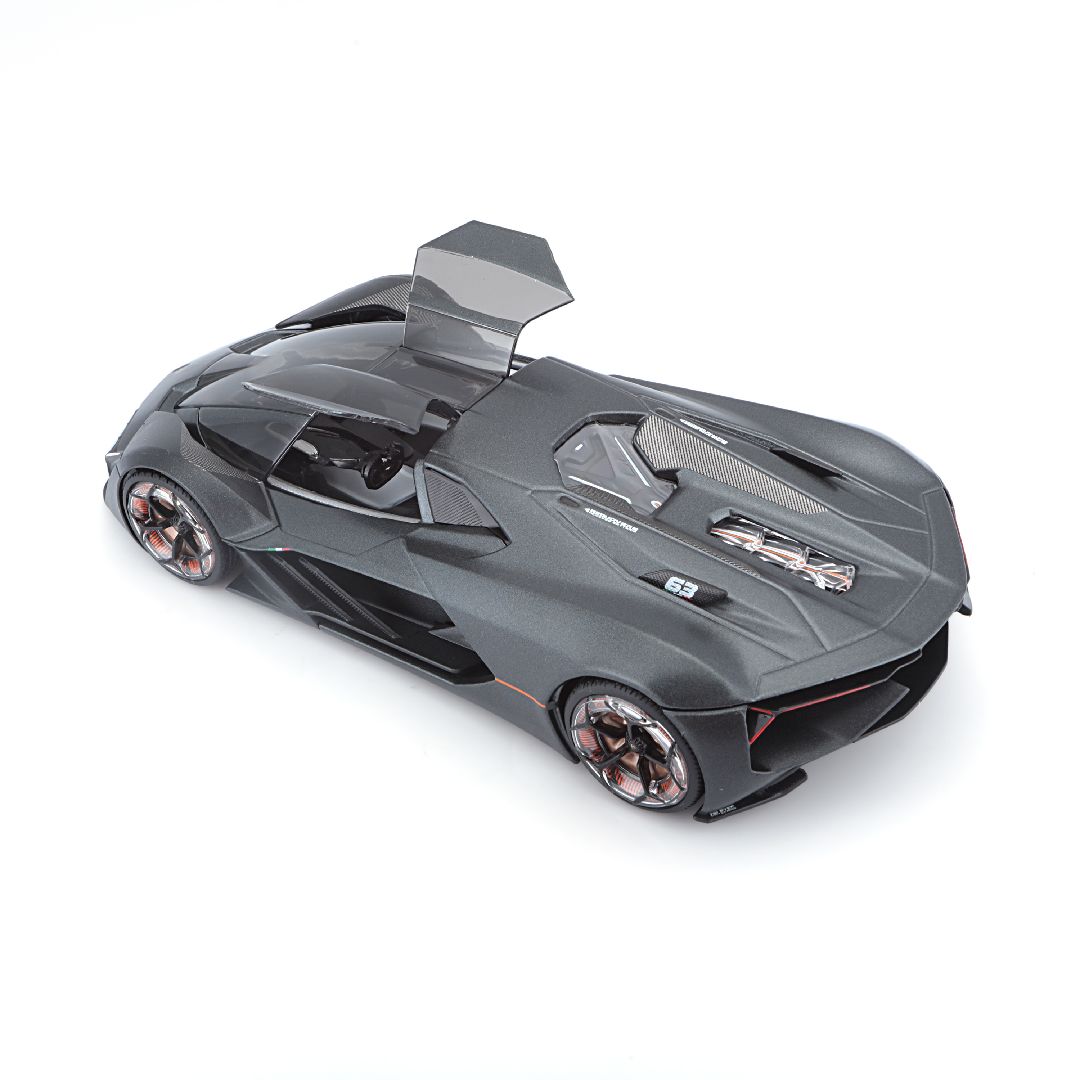 Bburago 1/24 Lamborghini Terzo Millenio (Metallic Grey)