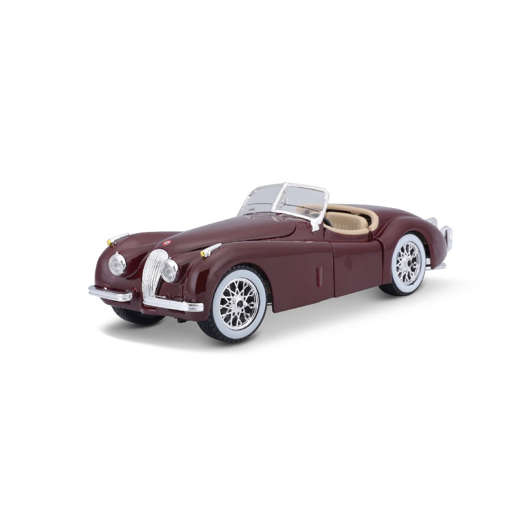 Bburago 1/24 Jaguar XK 120 Roadster (1951) (Red)