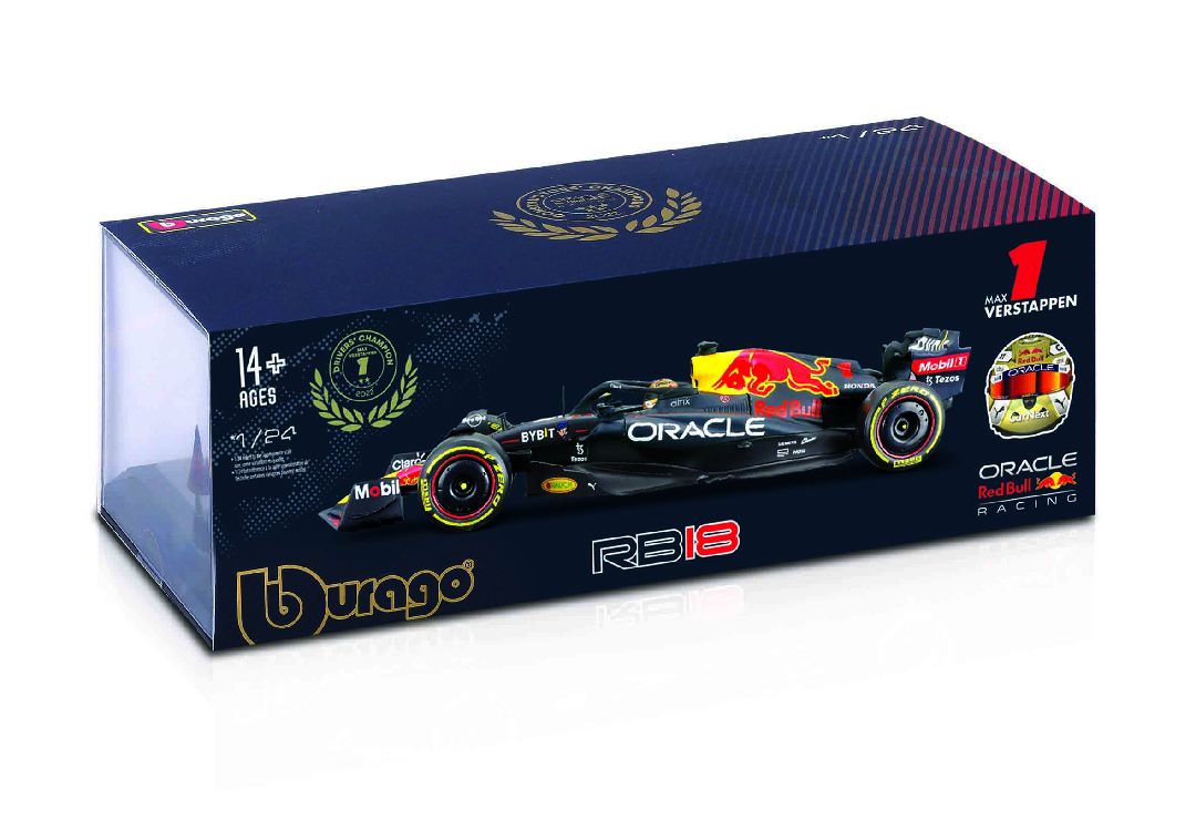 Bburago 1/24 Red Bull RB18 (2022) w/driver (Perez #11)