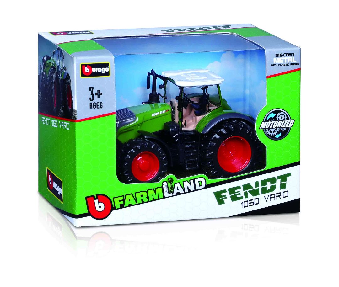 Bburago Farmland 10cm Moto. Tractor Asmt. (24 Pack)