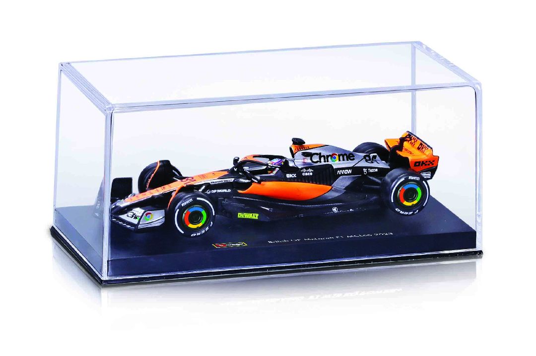 Bburago 1/43 McLaren Racing MCL60 (2023) w/ driver (Norris #4)